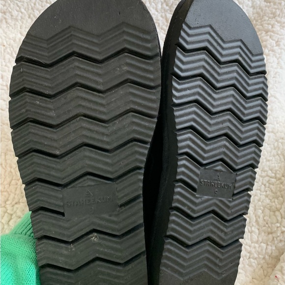 Elegant Black Suede Women's Mules - Picture 4 of 5